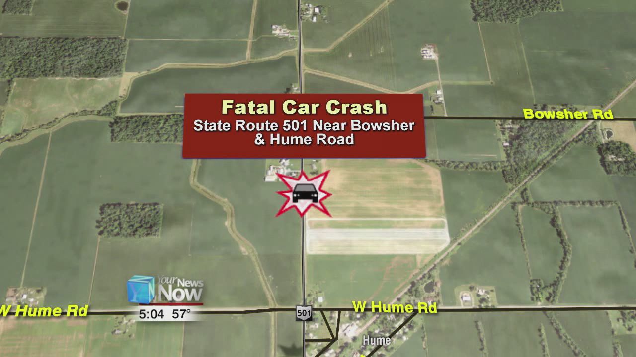 Woman killed in two car crash in Shawnee Township Wednesday night